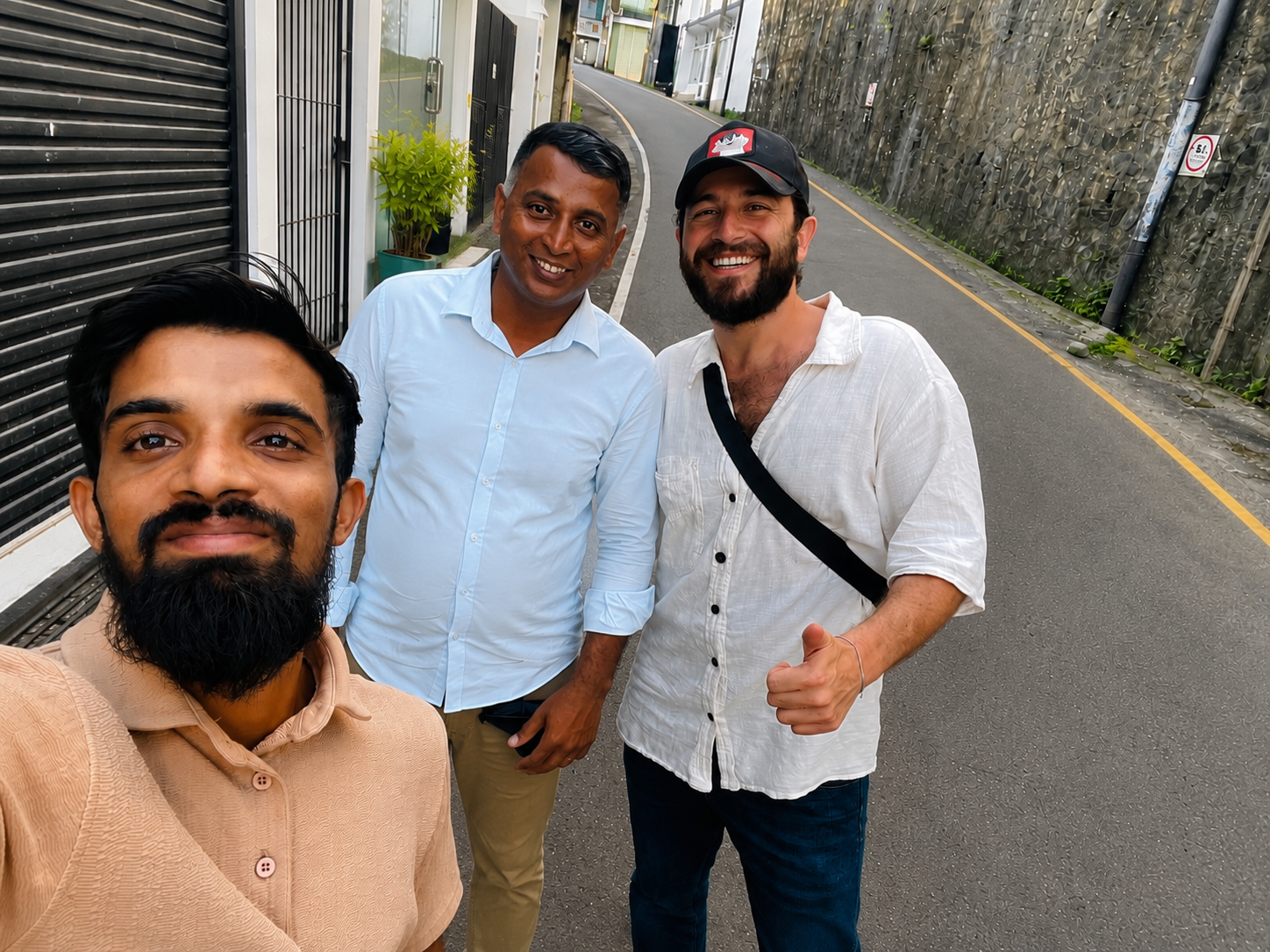 L'équipe GEMARAÉ avec ses partenaires au Sri Lanka